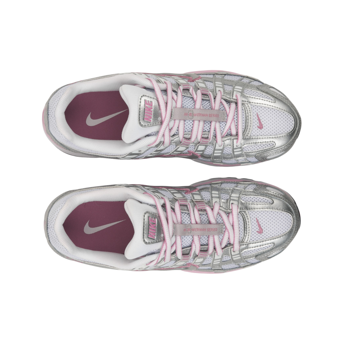 (W) 나이키 P-6000 화이트 엘리멘탈 핑크((W) Nike P-6000 White Elemental Pink) - 5