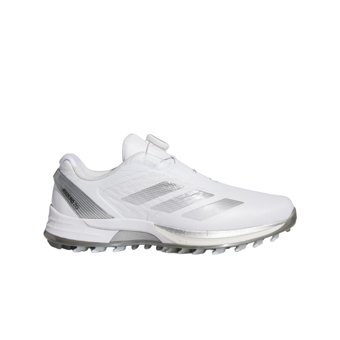 JS1766 Adidas Adizero ZG Lo Boa Spikeless Cloud White Iron Metallic
