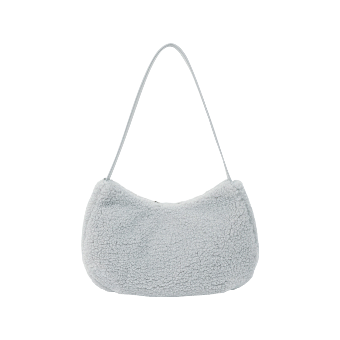 마리떼 프랑소와 저버 퍼 미니 토트백 스카이 블루(Marithe Francois Girbaud Fur Mini Tote Bag Sky Blue) - 2
