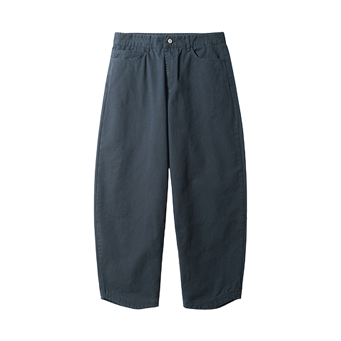 제멋 라운드 커브드 코튼팬츠 네이비 ISLP2718(JEMUT Round Curved Cotton Pants Navy ISLP2718) - 1
