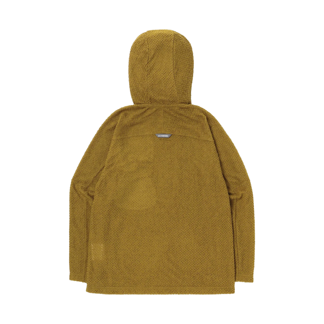 앤드 원더 019 에어 플리스 후디 2 옐로우 - 26FW(And Wander 019 Air Fleece Hoodie 2 Yellow - 26FW) - 2
