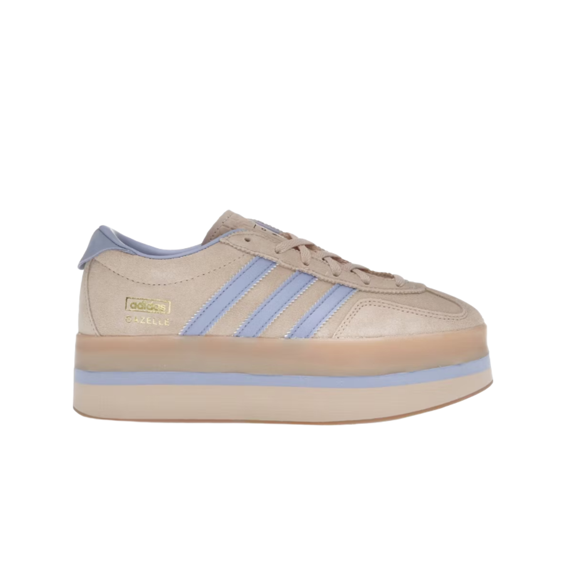 JS3927 (W) Adidas Gazelle Stack Halo Blue Blue Spark