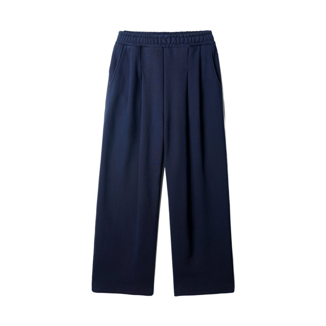 ISLP6229_navy_29 PUNCHLINE From Over Two Tuck Sweat Pants Navy ISLP6229