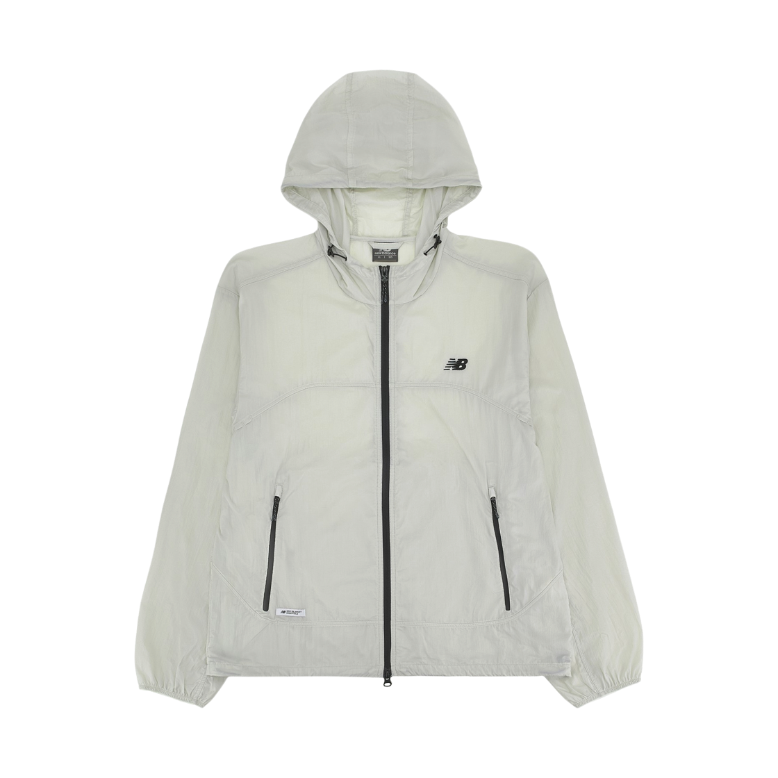 NBNAE21013-36 New Balance Essential Small Logo Lightweight Windbreaker Light Beige