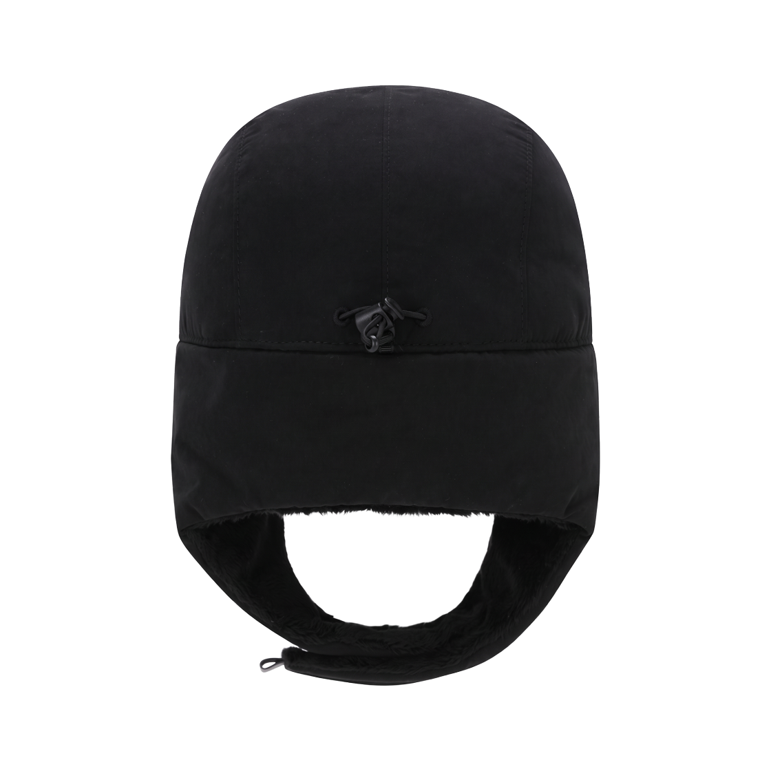 노스페이스 화이트 라벨 왁스드 코튼 이어머프 캡 블랙 - 26FW(The North Face White Label Waxed Cotton Earmuff Cap Black - 26FW) - 2