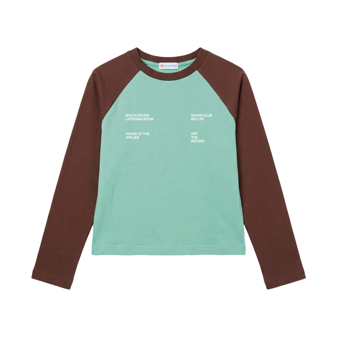 피드파이퍼 사운드 아뜰리에 레글런 L/S 민트(PIEDPIPER Sound Atelier Raglan L/S Mint)