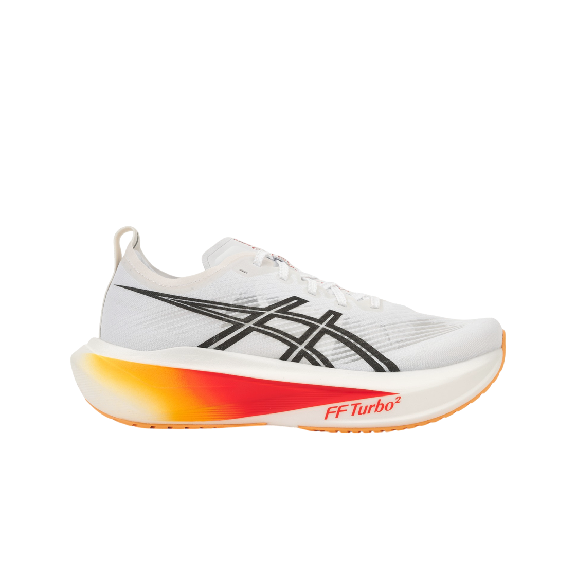 1013A170-101 Asics Megablast White Orange Glow