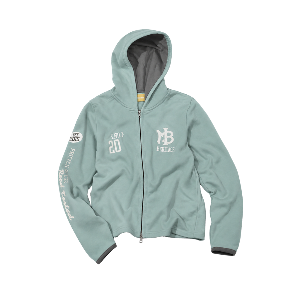 메인부스 우먼 헤리티지 워시드 후드 집업 민트(MAINBOOTH Women Heritage Washed Hood Zip-up MINT)