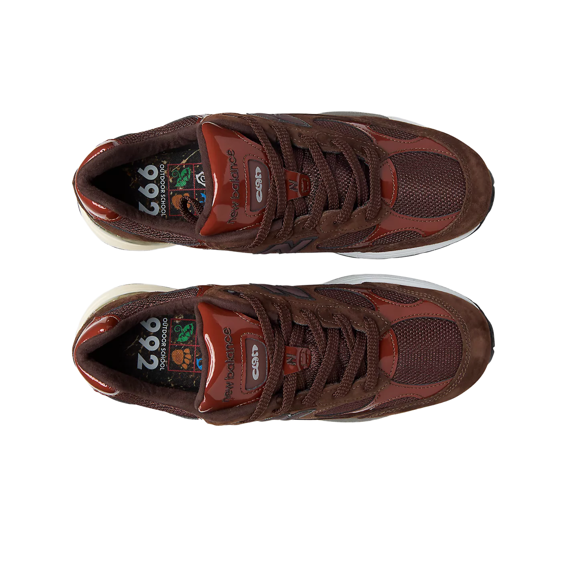 뉴발란스 x 아미네 992 메이드 인 USA 브라운(New Balance x Amine 992 Made in USA Brown) - 2