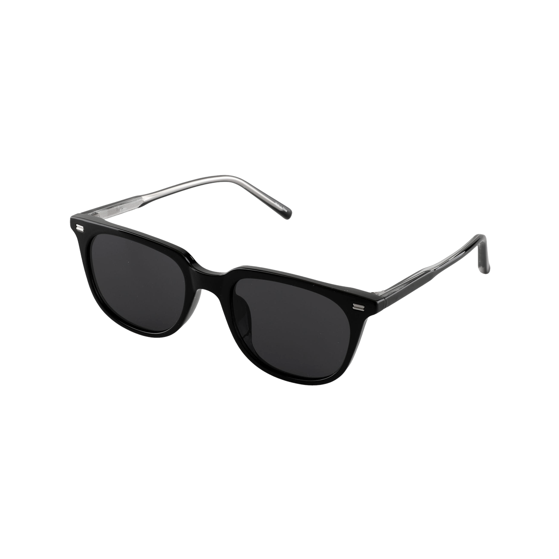 투디터 NDY 베이직 패션 사각 뿔테 빅사이즈 자외선차단 선글라스 C1 블랙(2DITOR NDY Basic Fashion Square Horn-Rimmed Oversized UV-Blocking Sun Glass C1 Black)