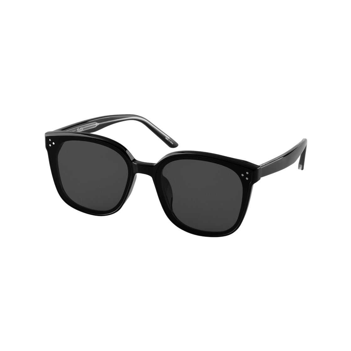 투디터 AY 남자 여자 패션 사각 뿔테 오버사이즈 자외선차단 선글라스 C1 블랙(2DITOR AY Men Women Fashion Square Horn-Rim Oversized UV-Blocking Sun Glass C1 Black)