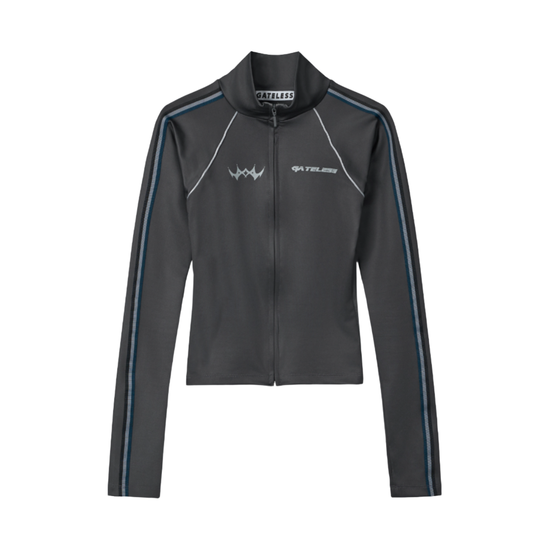 게이트리스 슬림핏 트랙 저지-차콜(Gateless Slim Fit Track Jersey-Charcoal)