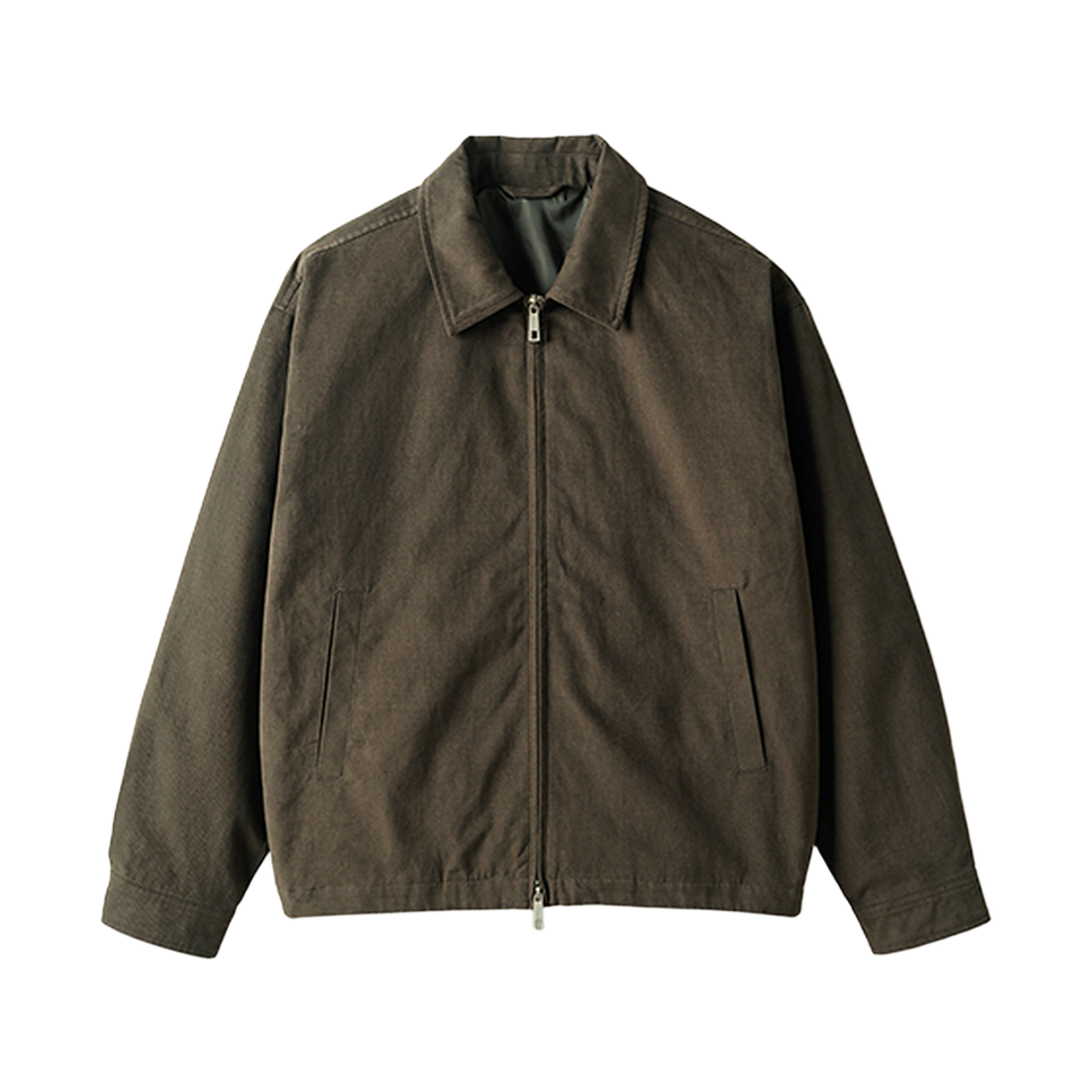KJJK2710_mochabrown_29 JEMUT Minimal Cotton Blouson Jacket Mochabrown KJJK2710