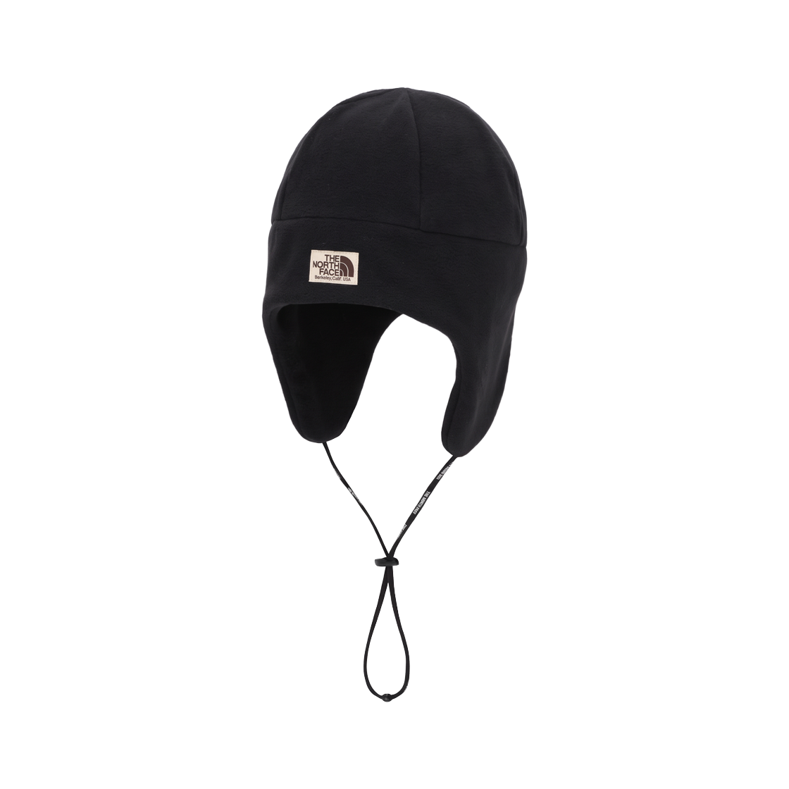 NE3BS50J The North Face White Label WL Fleece Earmuff Beanie Black - 26FW