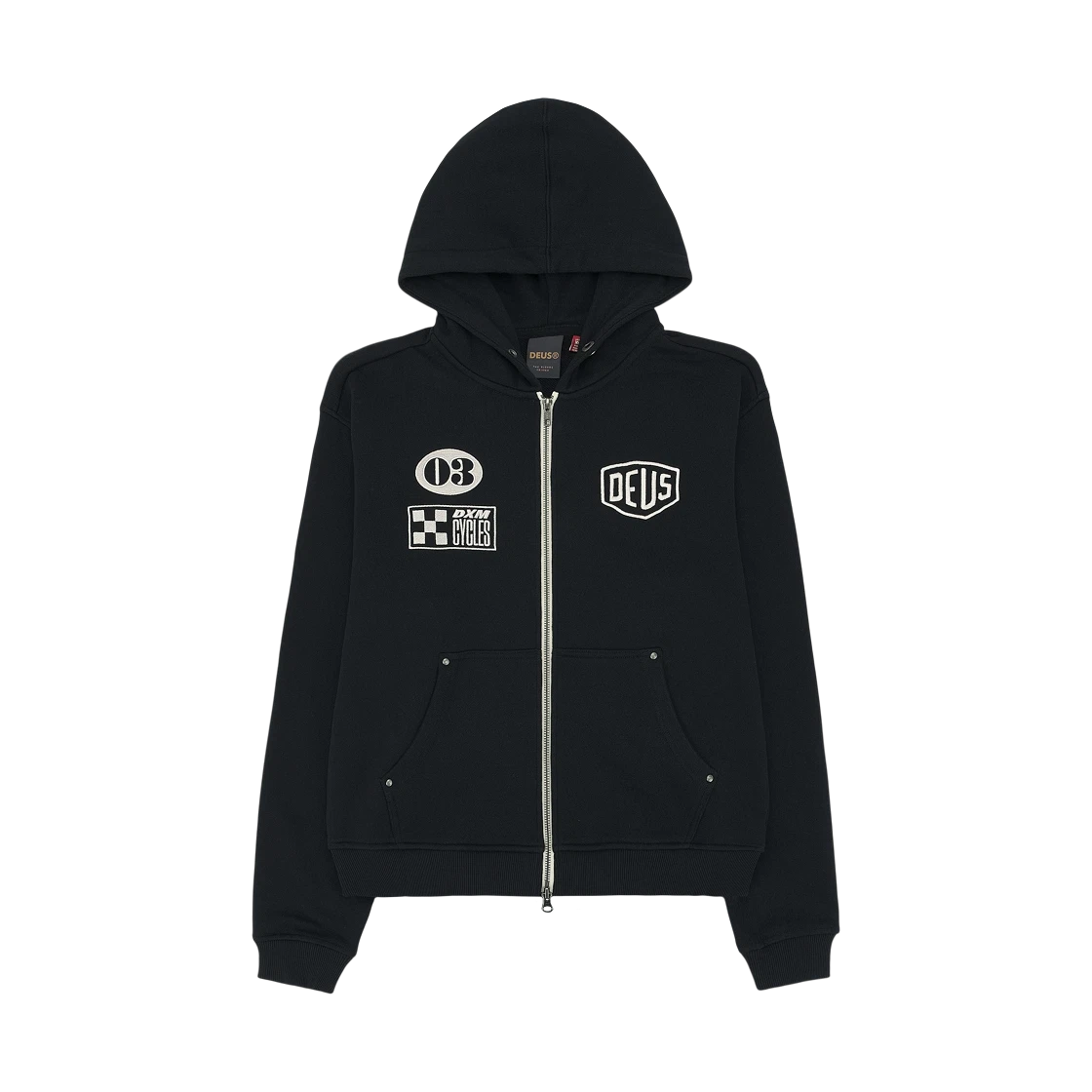 Deus Ex Machina Deus Ex Machina Custom Zip Hoodie Black · S