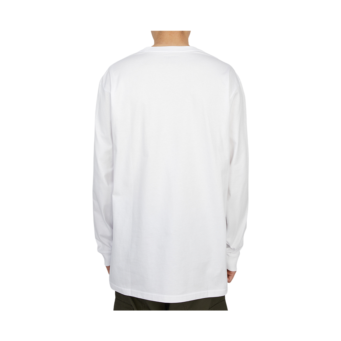[15% 쿠폰] 칼하트 WIP 롱슬리브 체이스 티셔츠 화이트([15% 쿠폰] Carhartt WIP L/S Chase T-Shirt White) - 5