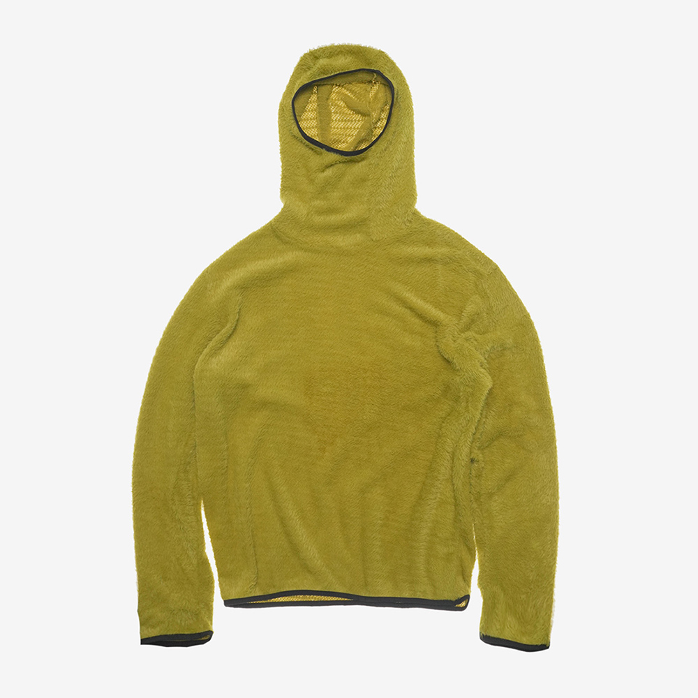 TOP 008 THE ATHER SANCTUARY Vantage Feather Light Hoodie Lime