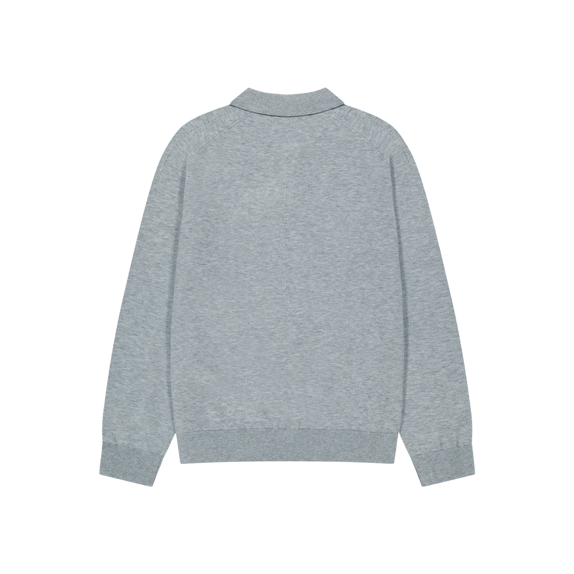 지오송지오 타임리스 카라 니트 그레이 ZI6KT676GY(ZIOSONGZIO Timeless Collared Knit Grey) - 2