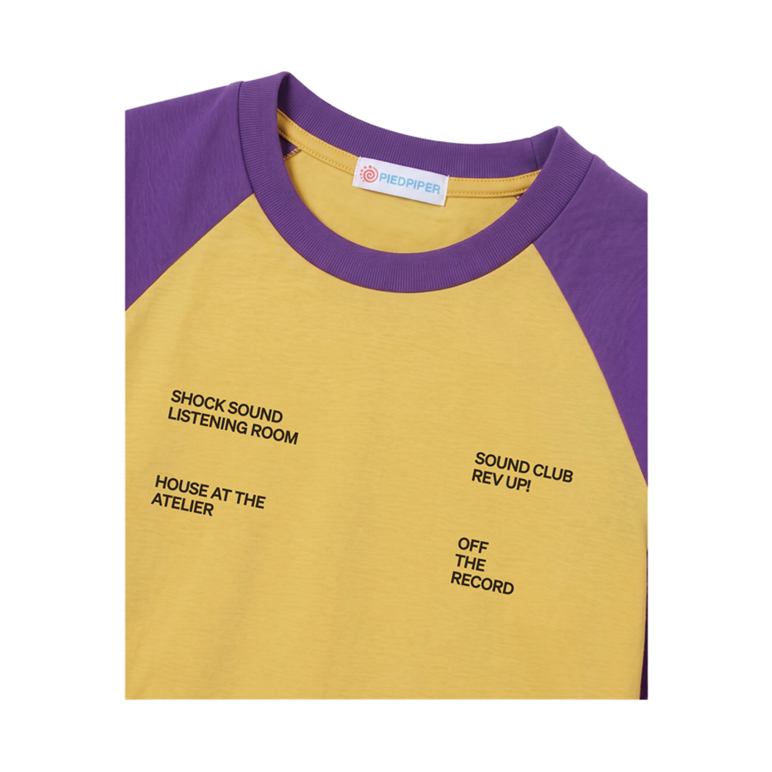 피드파이퍼 사운드 아뜰리에 래글런 L/S 옐로우(PIEDPIPER Sound Atelier Raglan L/S Yellow) - 3