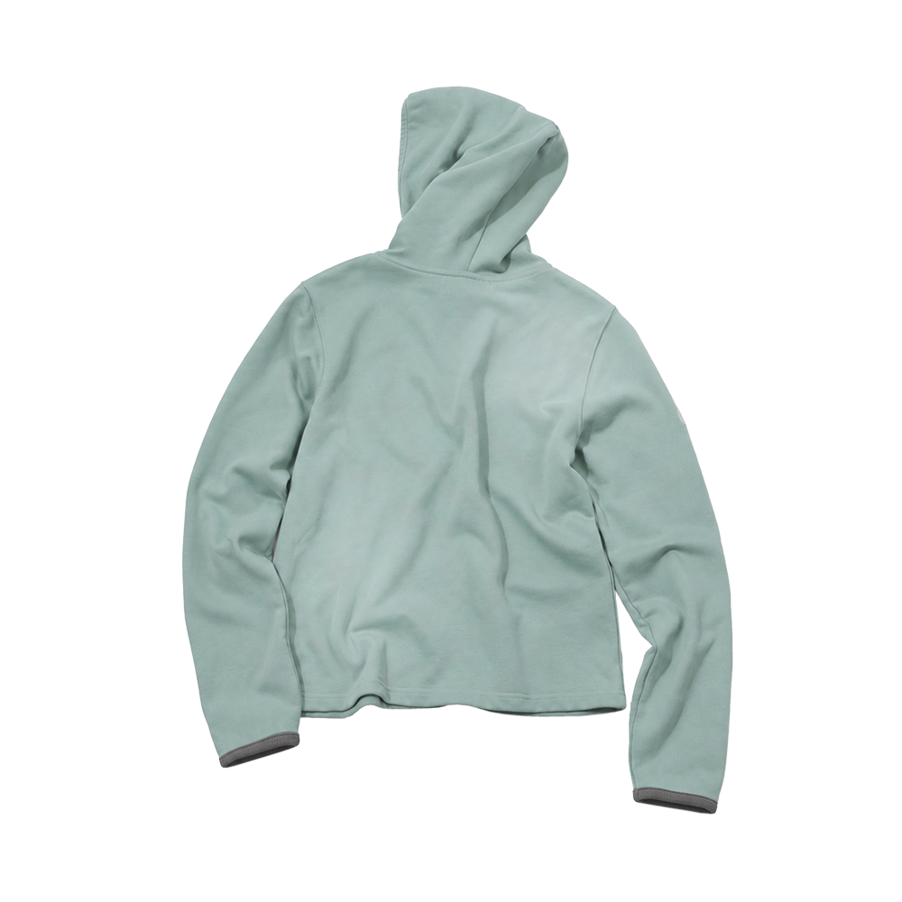 메인부스 우먼 헤리티지 워시드 후드 집업 민트(MAINBOOTH Women Heritage Washed Hood Zip-up MINT) - 2