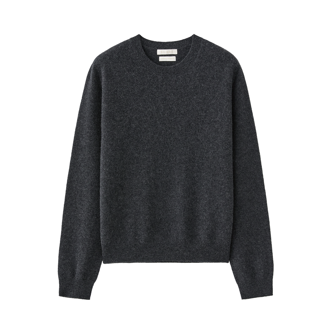 SBF3CK02WCC (W) Fine Cashmere 100 Wholegarment Knit Charcoal
