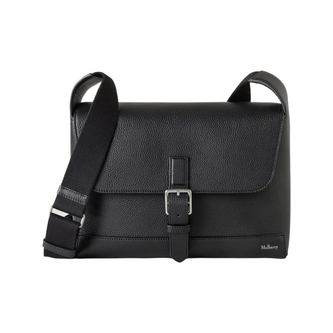 멀버리 스몰 클래식 그레인 칠턴 크로스바디 메신저백 블랙(Mulberry Small Classic Grain Chiltern Crossbody Messenger Bag Black)