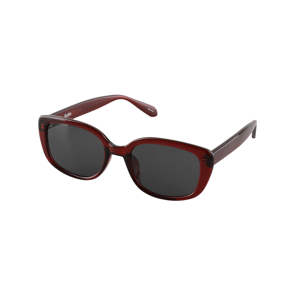 투디터 RI 레트로 패션 사각 뿔테 빅사이즈 자외선차단 선글라스 C2 와인(2DITOR RI Retro Fashion Square Horn-Rim Big Size UV Protection Sun Glass C2 Wine)