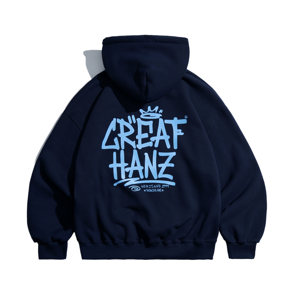 ISHD6204_Navy_29 PUNCHLINE Hanz Hoodie Navy ISHD6204