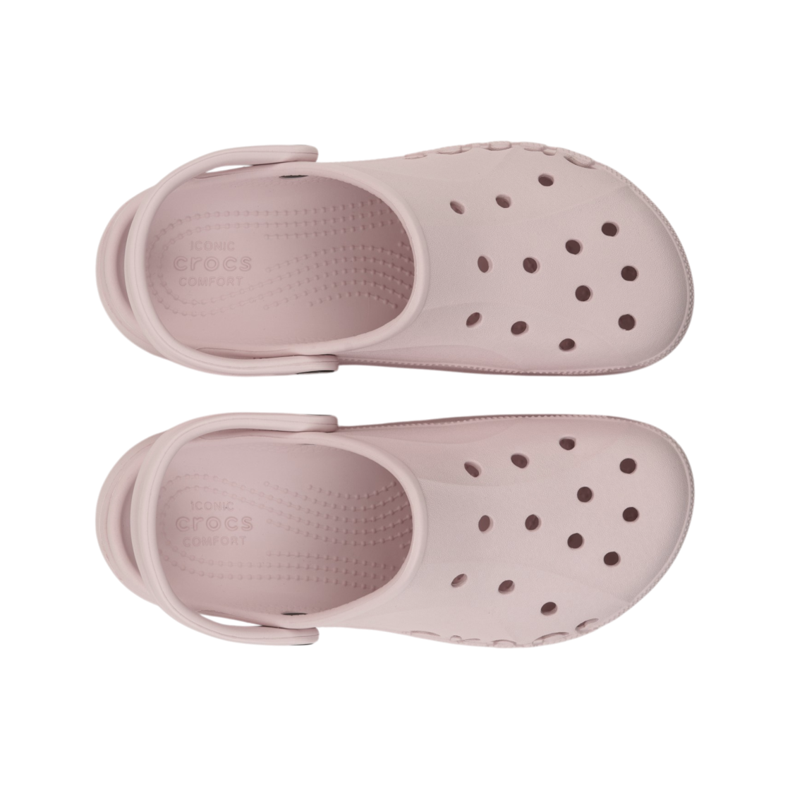 (W) 크록스 바야 플랫폼 클로그 베어리 핑크((W) Crocs Baya Platform Clog Barely Pink) - 5