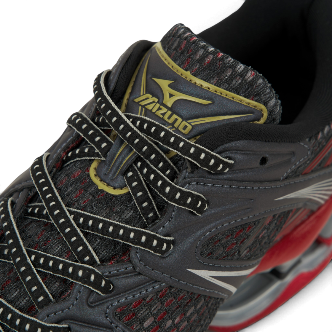 미즈노 웨이브 프로페시 1 하버 미스트 차이니즈 레드(Mizuno Wave Prophecy 1 Harbor Mist Chinese Red) - 7