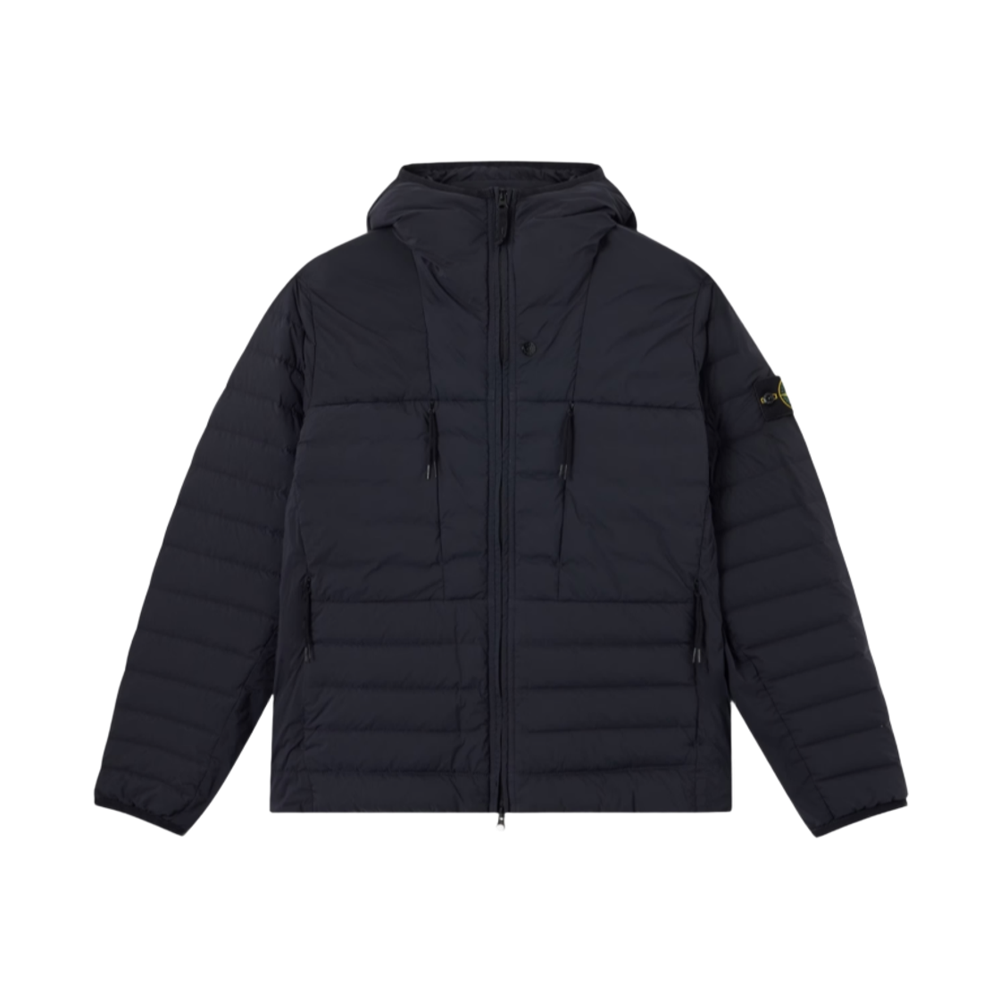L2S1541001-07S0183-V0020 Stone Island 4100107 Seamless Tunnel Nylon Down-TC Hooded Down Jacket Navy Blue - 26FW