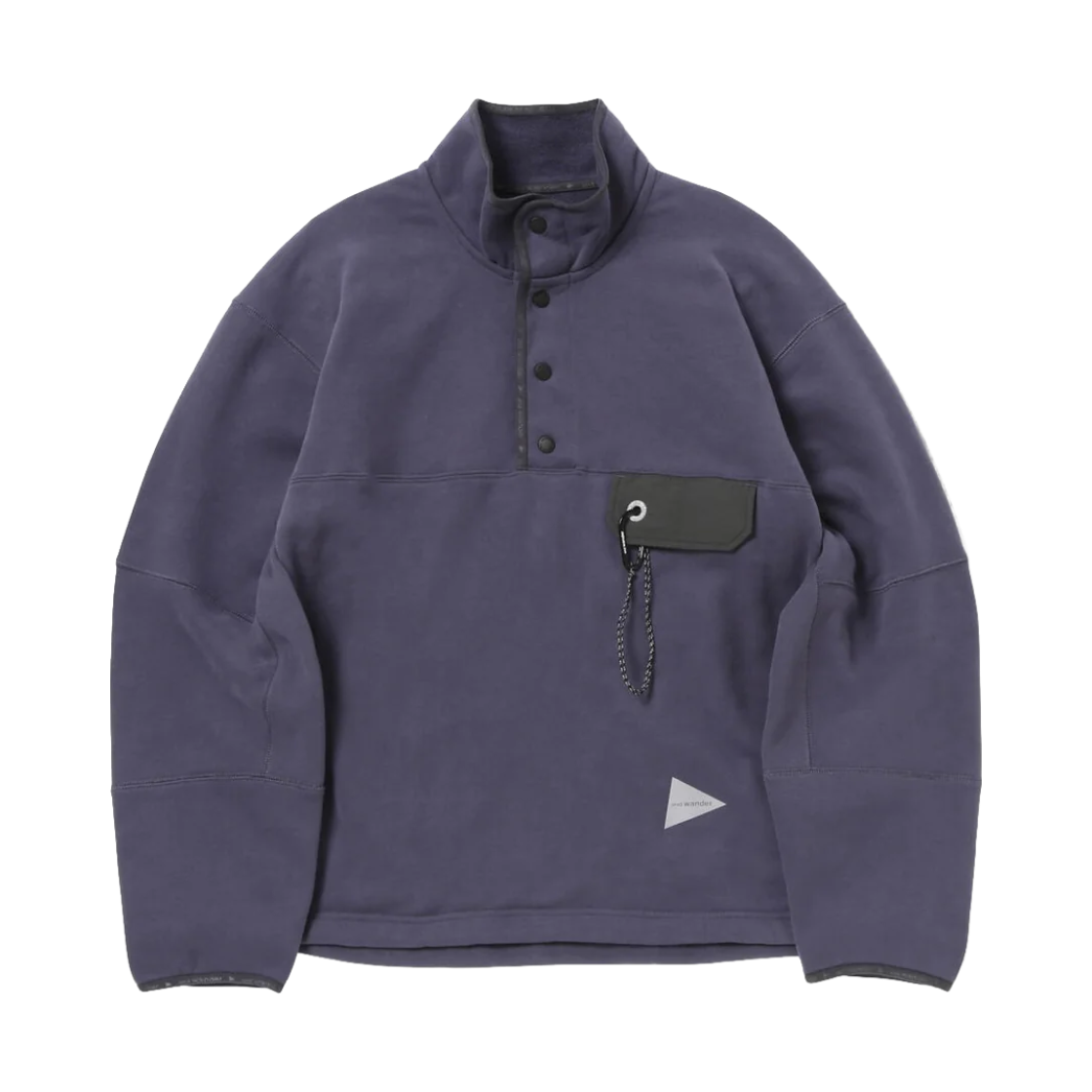 앤드 원더 059 스웨트 풀오버 퍼플 - 26FW(And Wander 059 Sweat Pullover Purple - 26FW)