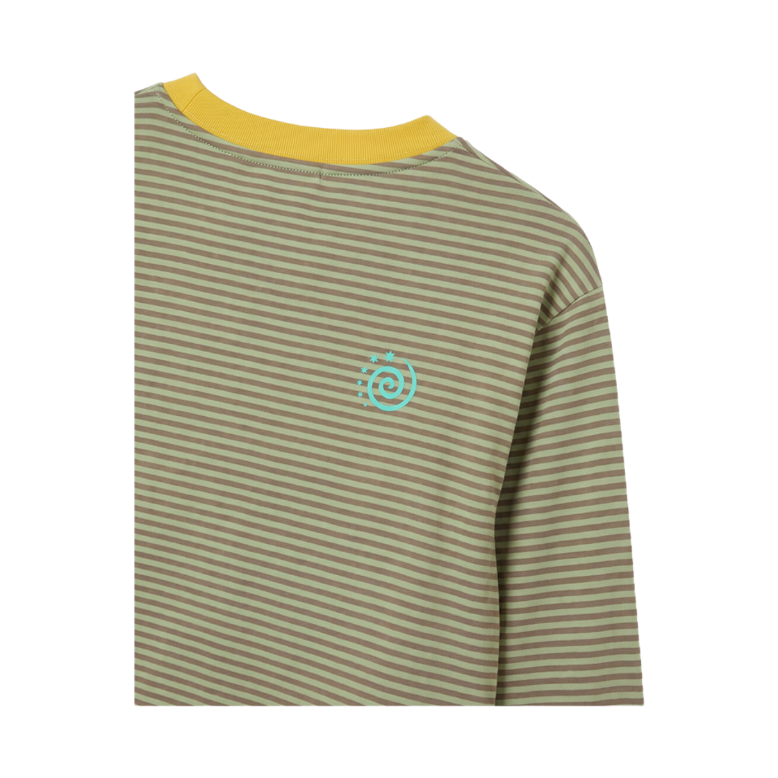 피드파이퍼 쇼크 사운드 스트라이프 L/S 올리브(PIEDPIPER Shock Sound Stripe L/S Olive) - 4