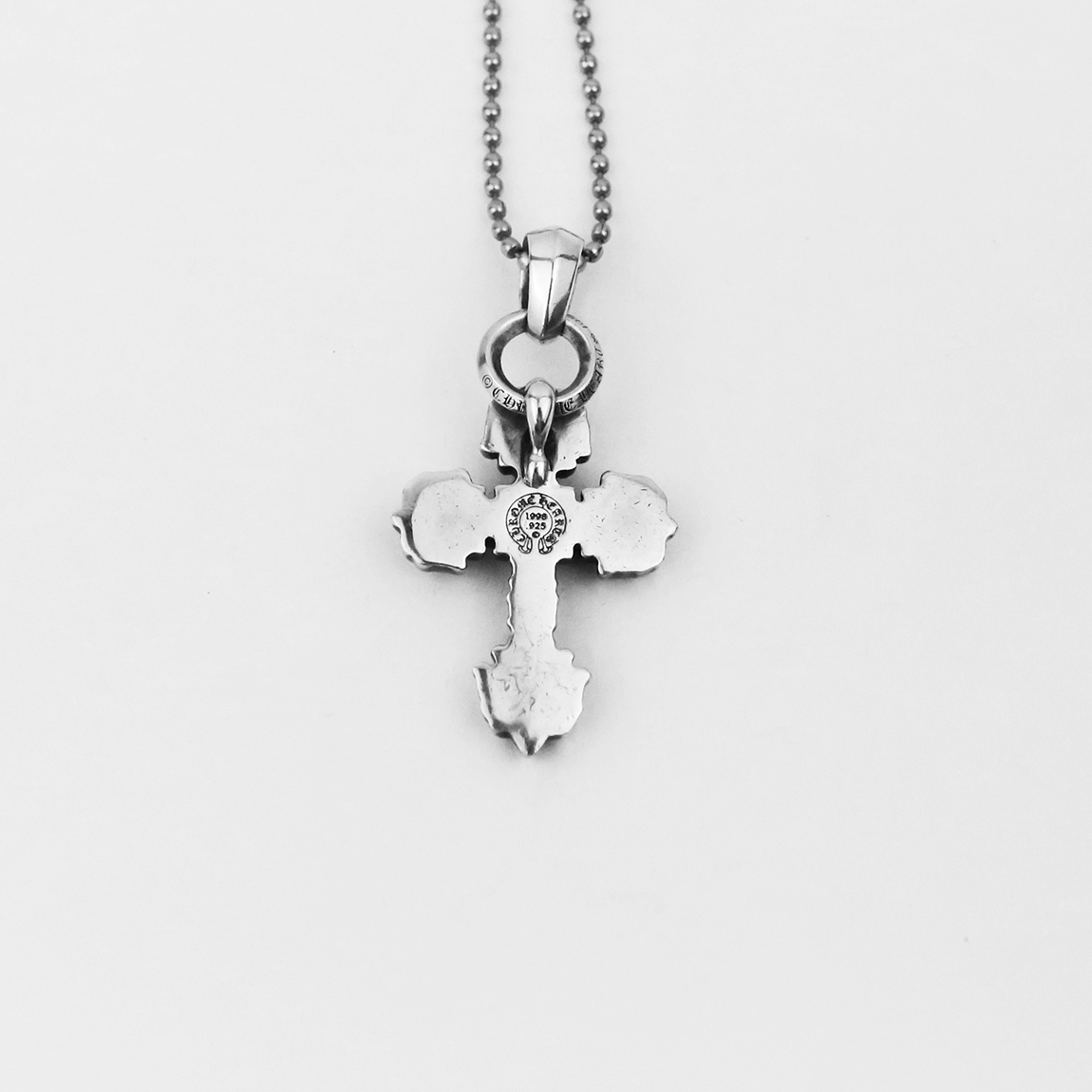 한스룸 크롬하츠 필리그리 크로스 XSM 윗 베일 펜던트(Hansroom Chrome Hearts Filigree cross XSM With Bale Pendant) - 4