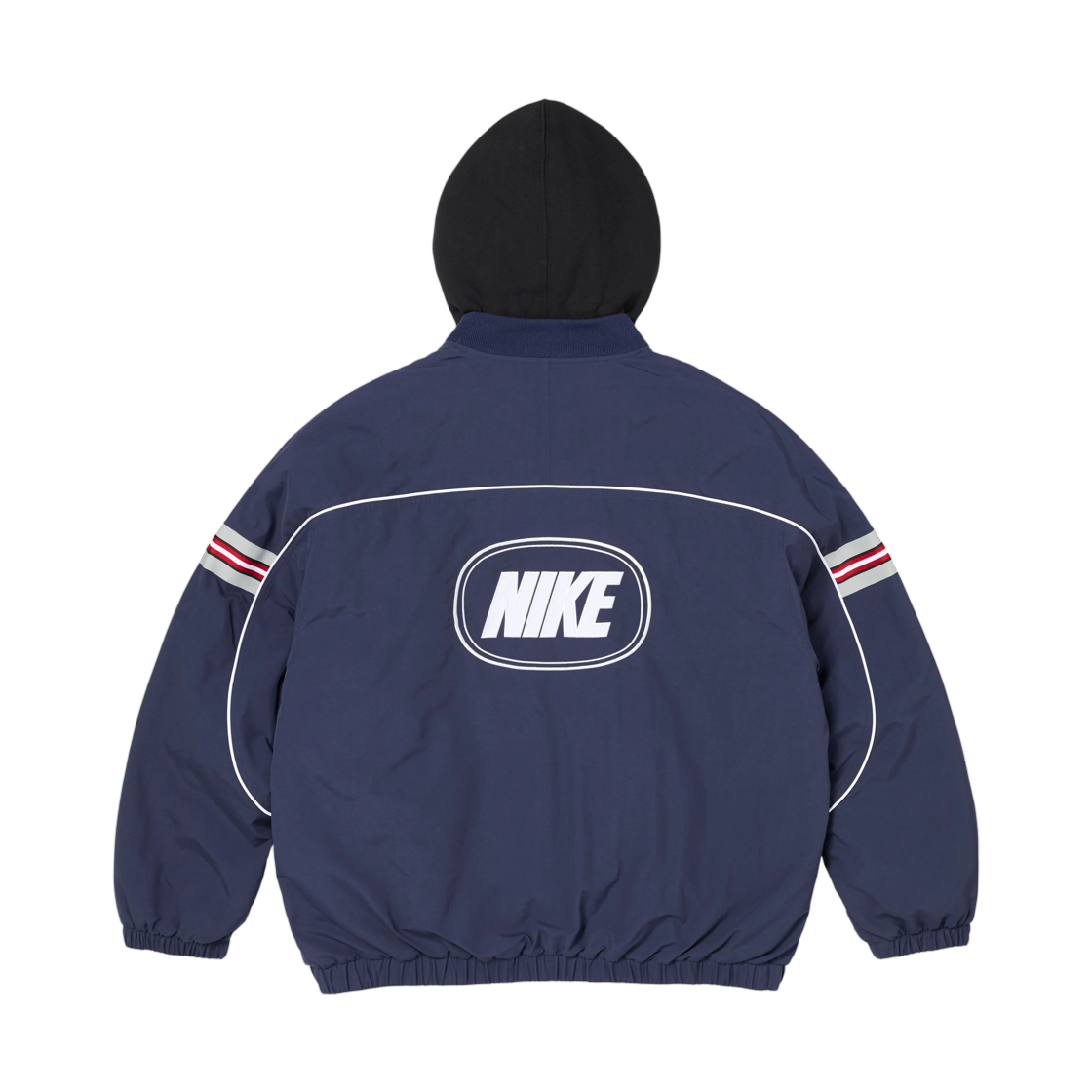 - Supreme x Nike Nylon Hooded Jacket Navy - 26FW