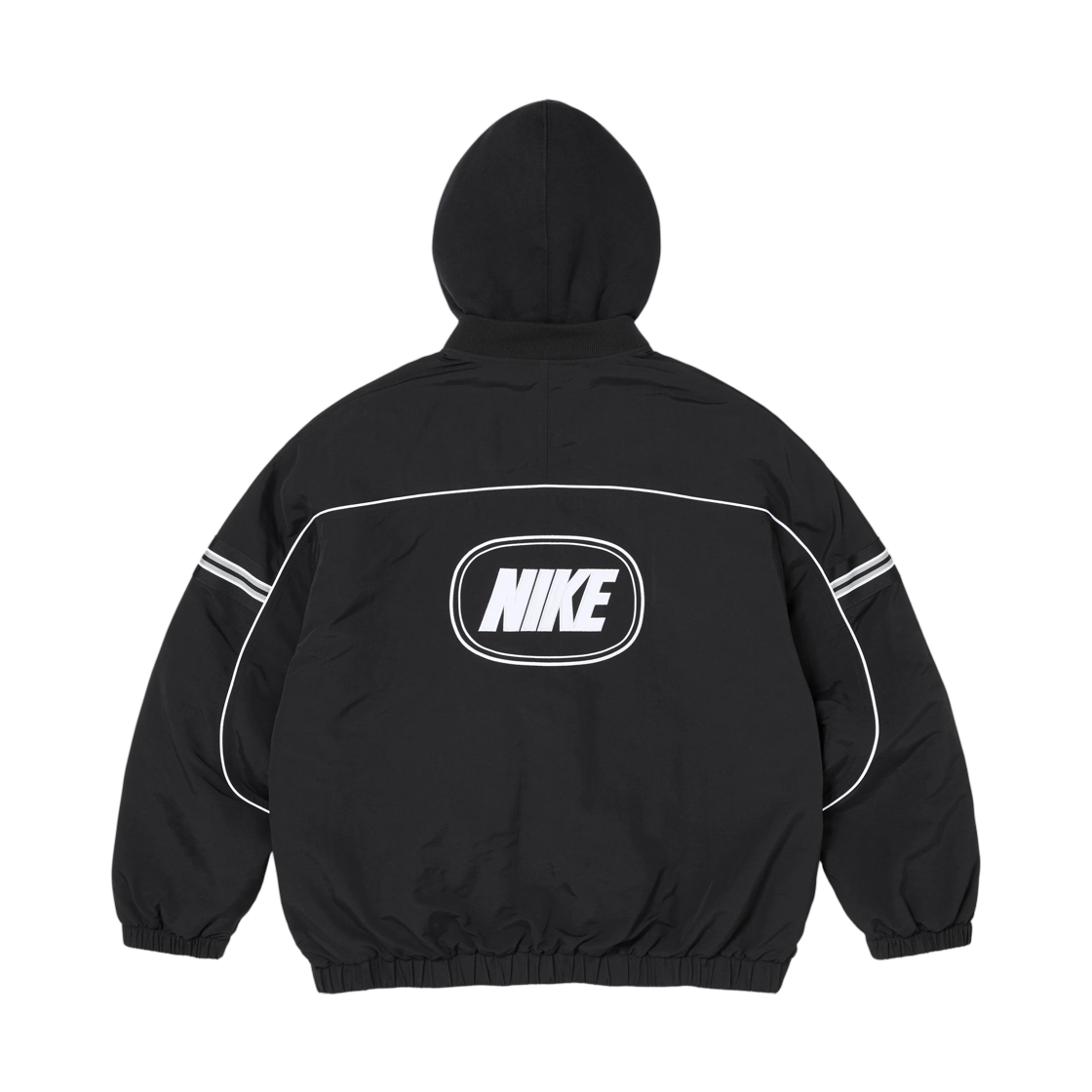 슈프림 x 나이키 나일론 후드 자켓 블랙 - 26FW(Supreme x Nike Nylon Hooded Jacket Black - 26FW)