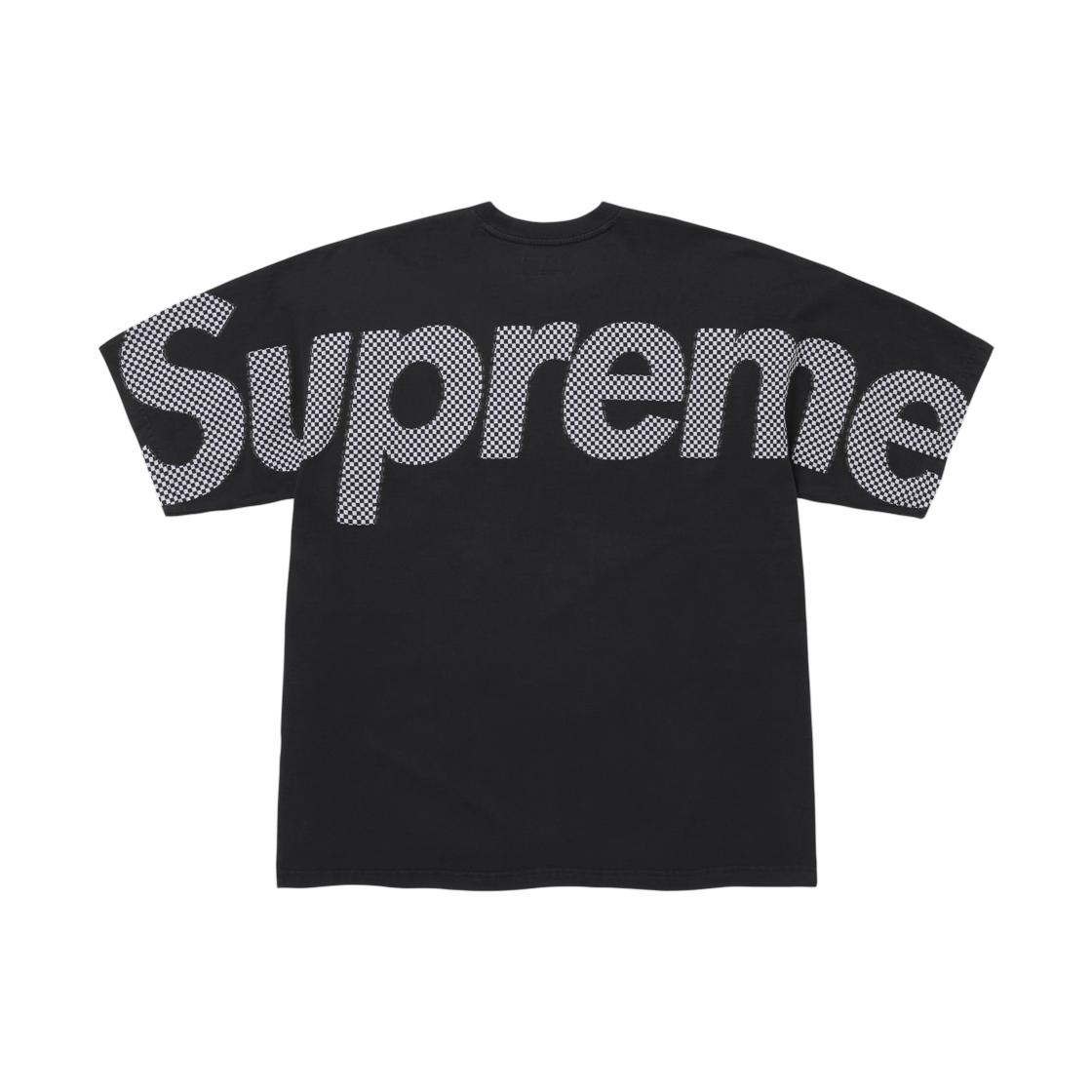 - Supreme Checkerboard Intarsia S/S Top Black - 26FW