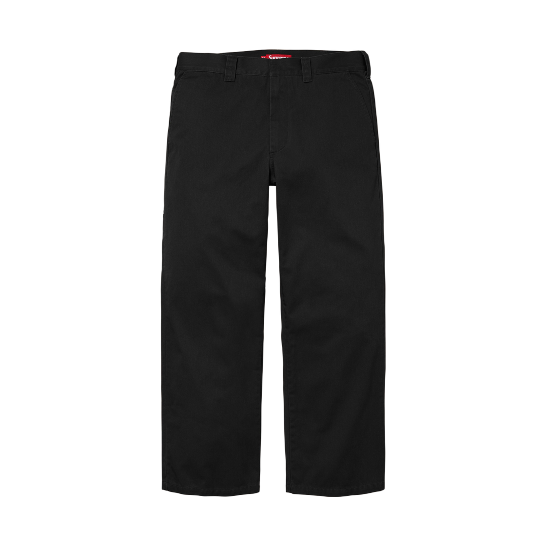 - Supreme Work Pant Black - 26FW