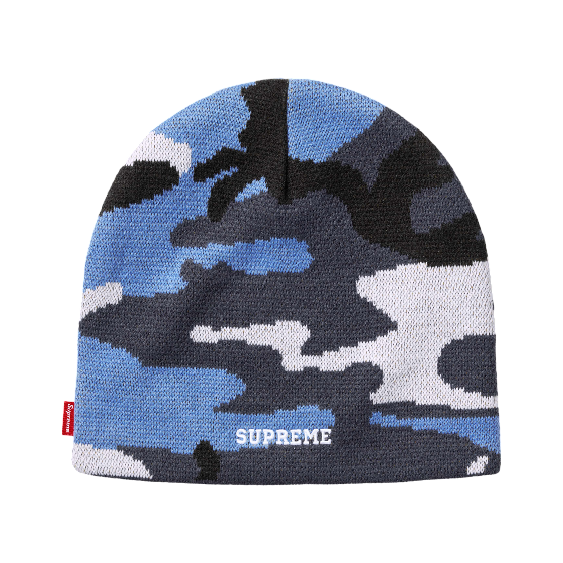 슈프림 x 나이키 오발 비니 블루 카모 - 26FW(Supreme x Nike Oval Beanie Blue Camo - 26FW) - 2