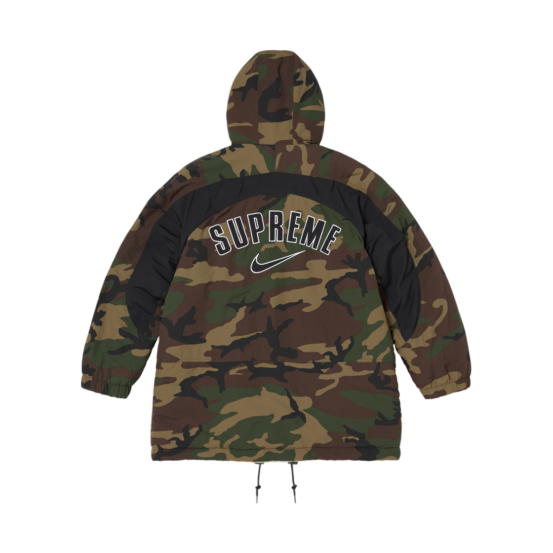 - Supreme x Nike Faux Fur Reversible Parka Woodland Camo - 26FW