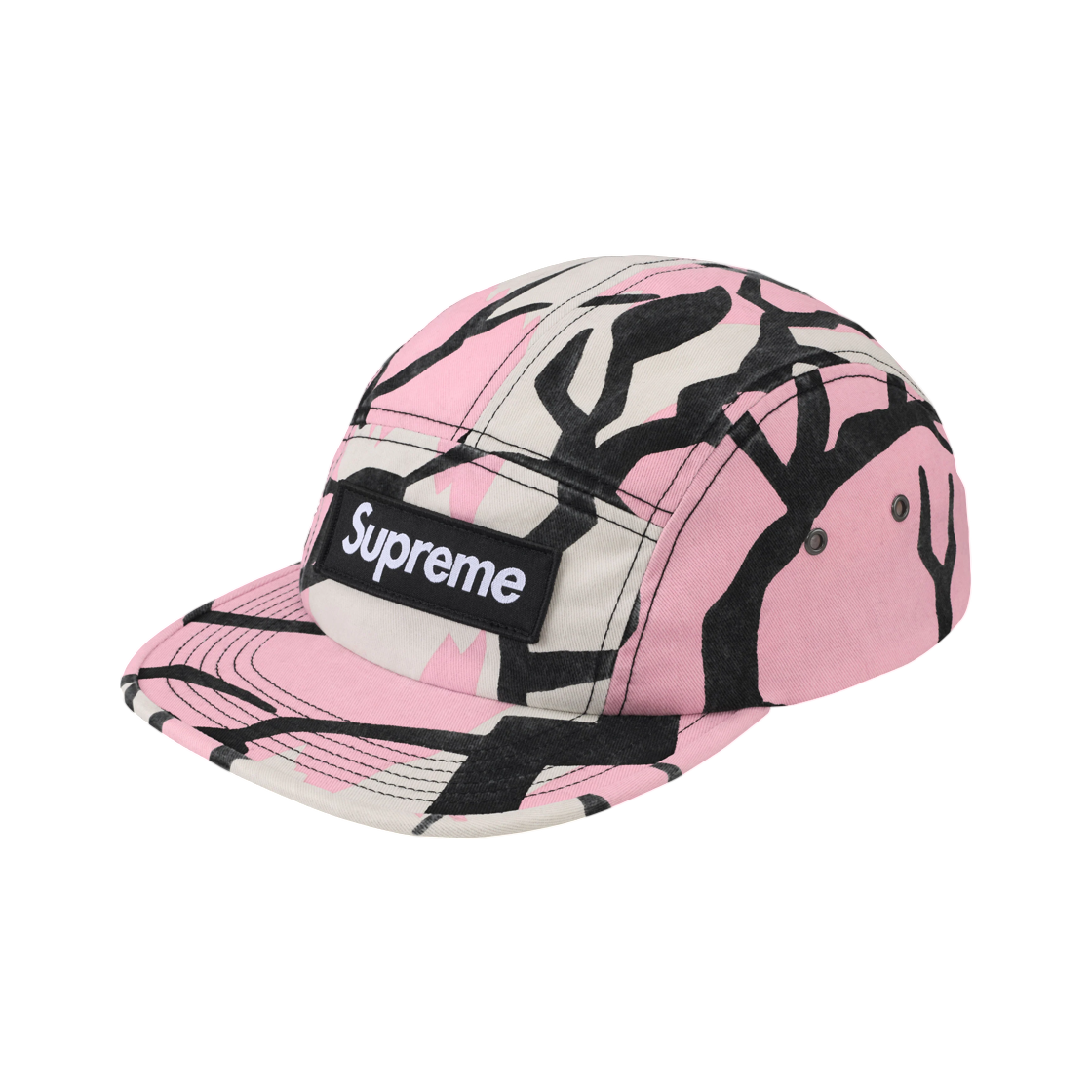 - Supreme Military Camp Cap Pink Predator Camo  - 26FW