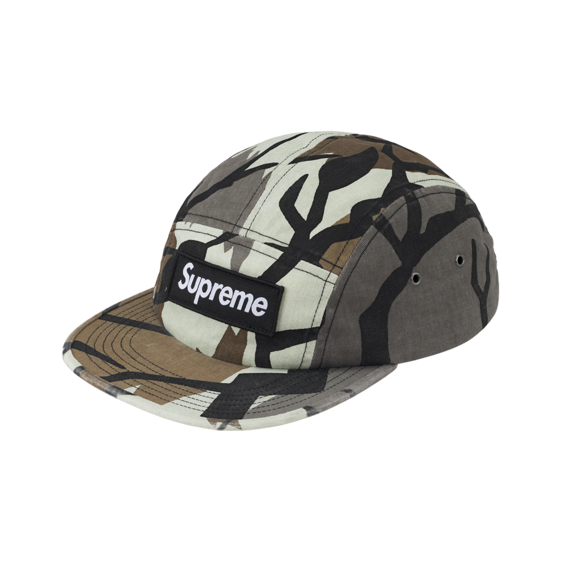 - Supreme Military Camp Cap Fall Grey Predator Camo    - 26FW