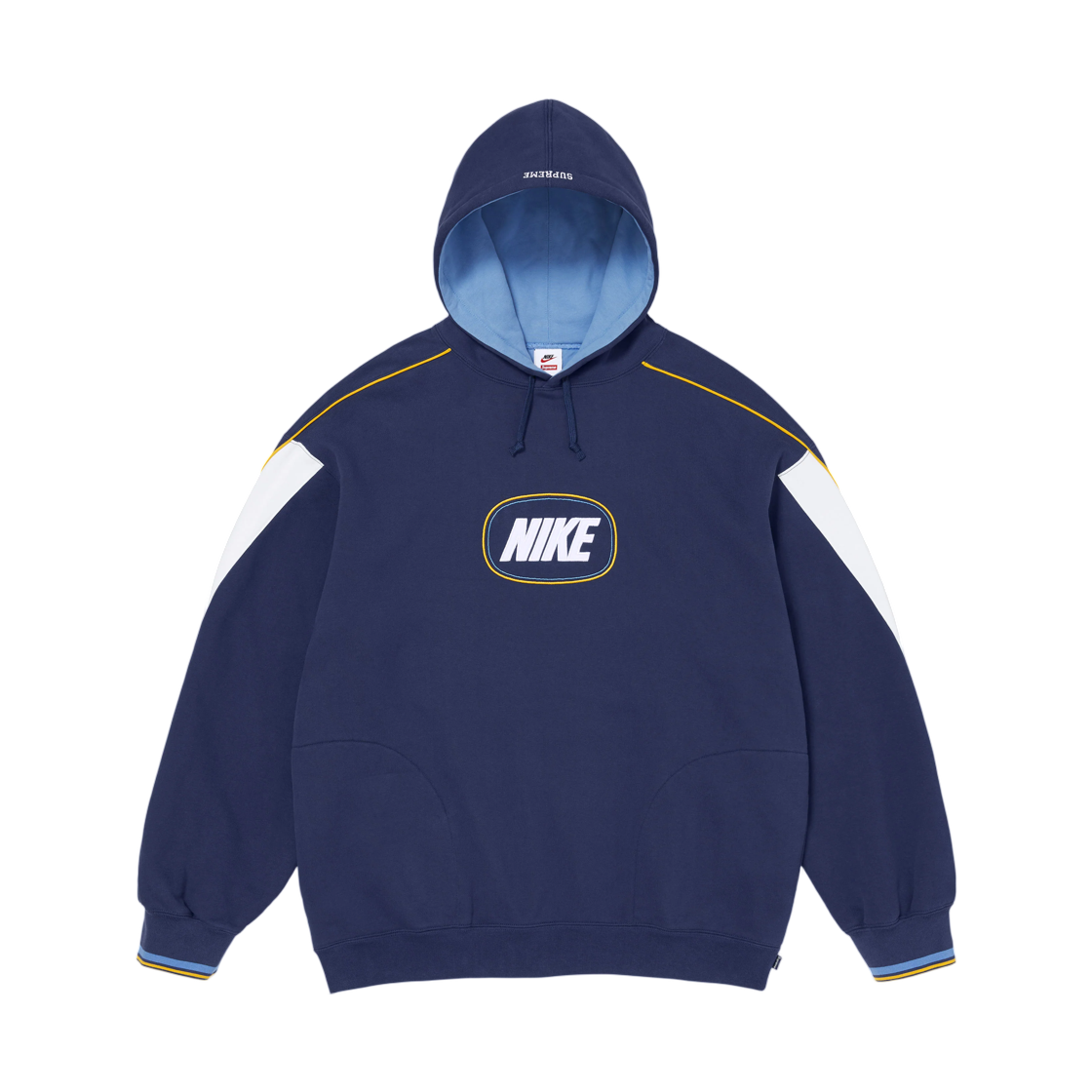 슈프림 x 나이키 후드 스웨트셔츠 네이비 - 26FW(Supreme x Nike Hooded Sweatshirt Navy - 26FW)
