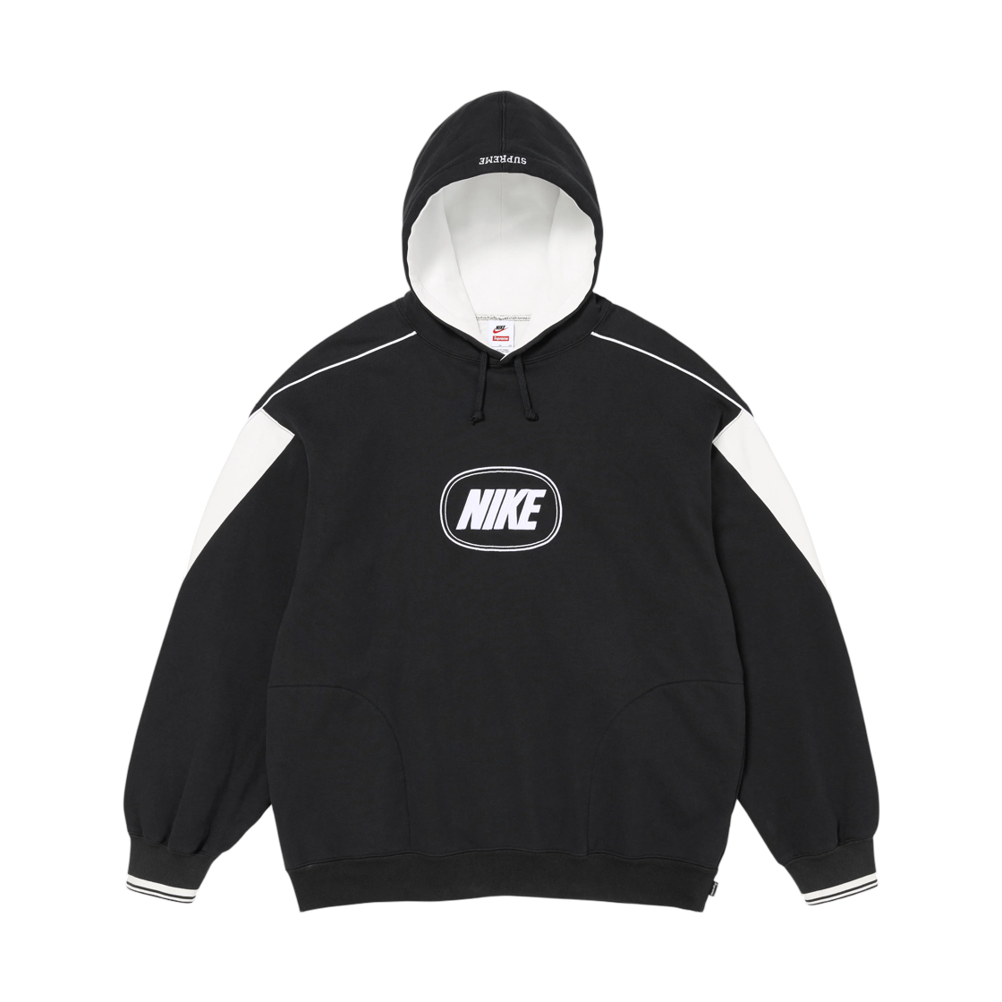 - Supreme x Nike Hooded Sweatshirt Black - 26FW