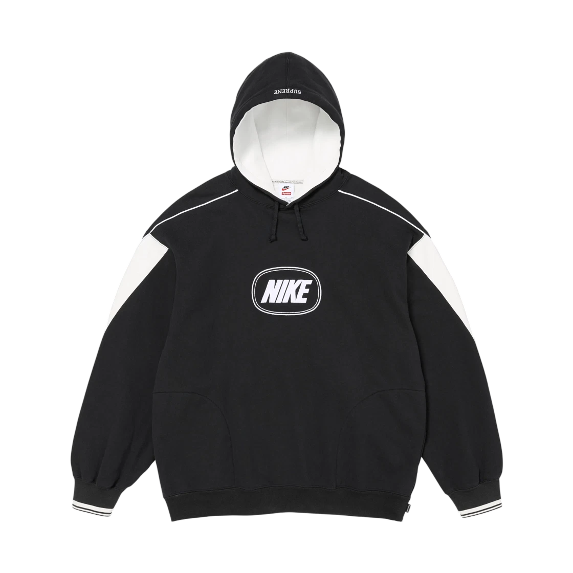 Supreme Supreme x Nike Hooded Sweatshirt Black - 26FW · S