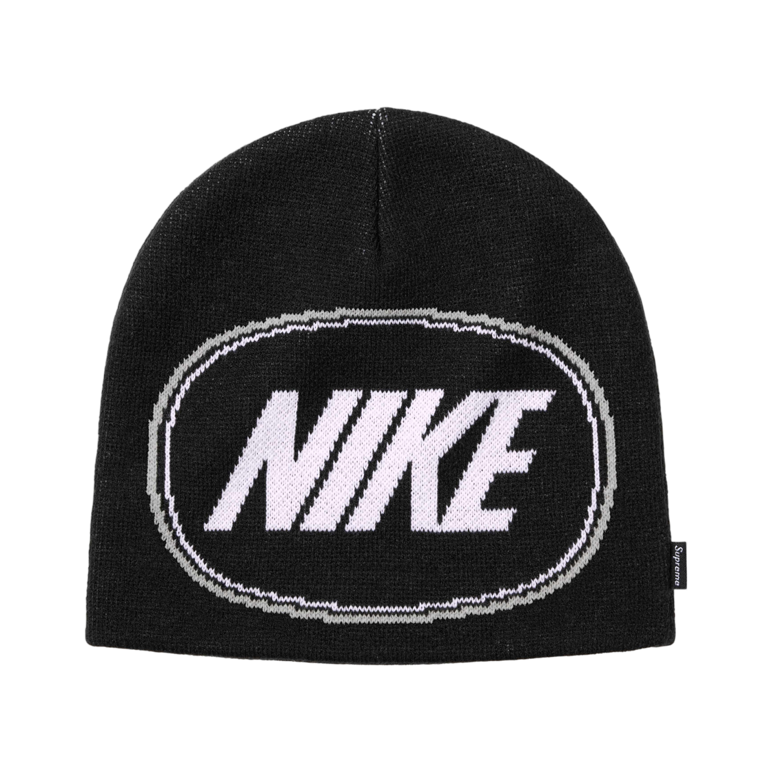 - Supreme x Nike Oval Beanie Black - 26FW