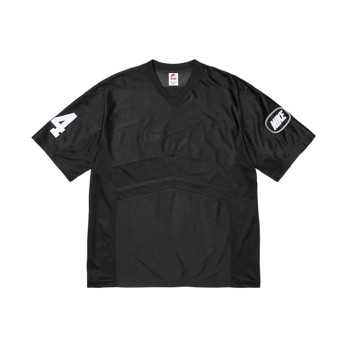IO8763-010 Supreme x Nike Football Jersey Black - 26FW