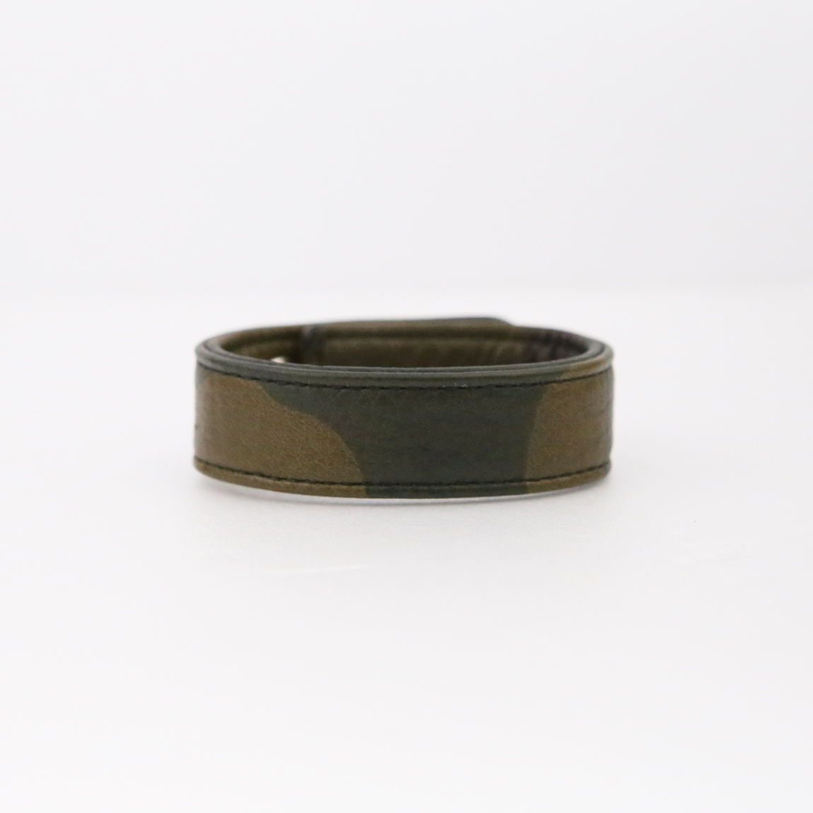 한스룸 크롬하츠  크로스볼 3버튼2스냅 레더 팔찌 (카모)(Hansroom Chrome Hearts Crossball 3 Button 2 Snap Leather (camo)) - 3