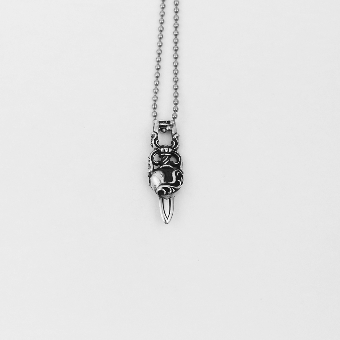 한스룸 크롬하츠 하트 대거 펜던트(Hansroom Chrome Hearts Heart Dagger Pendant) - 4