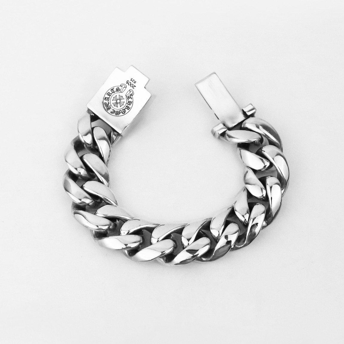 한스룸 크롬하츠 BS 플레어 라지 클래식 팔찌(Hansroom Chrome Hearts BS Fluer ID  LRG  Box Classic  Bracelet) - 3